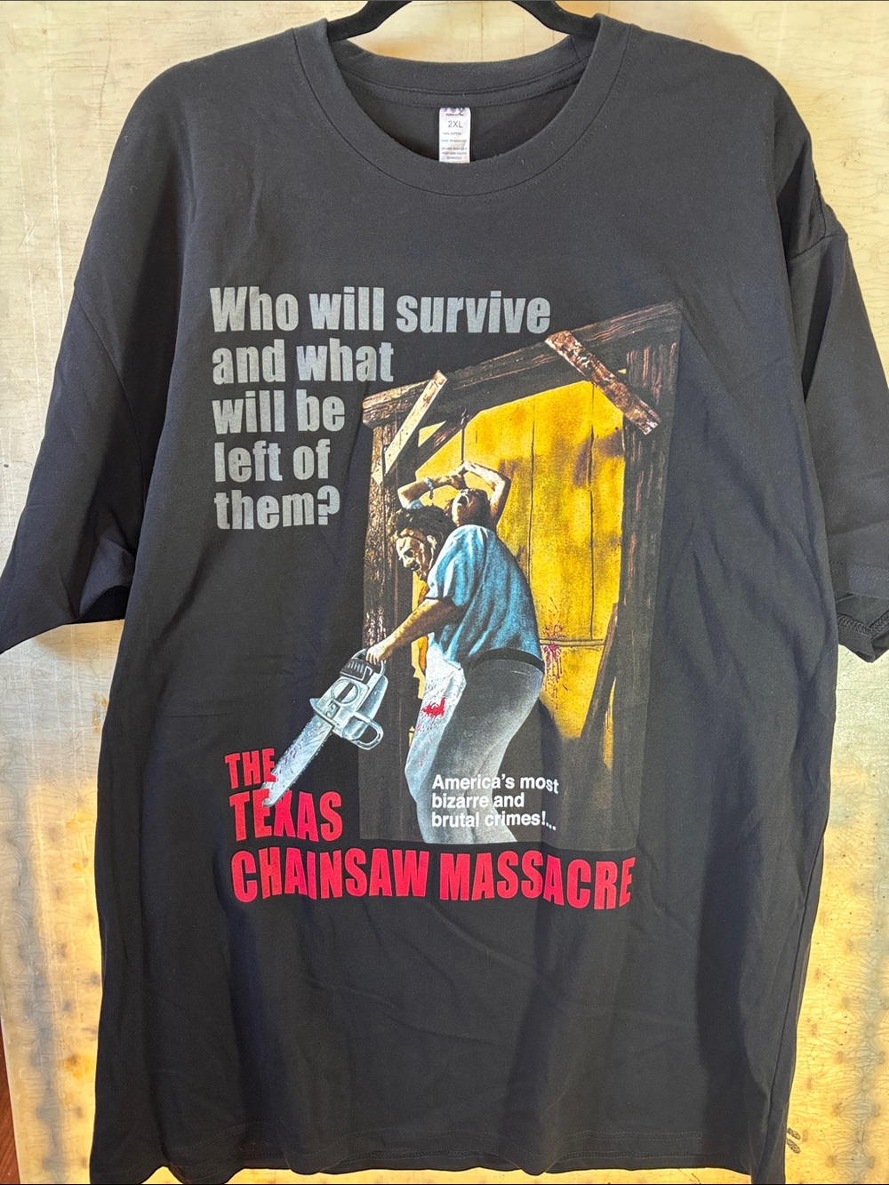 Black The Texas Chainsaw Massacre Graphic Short-Sleeve Tee